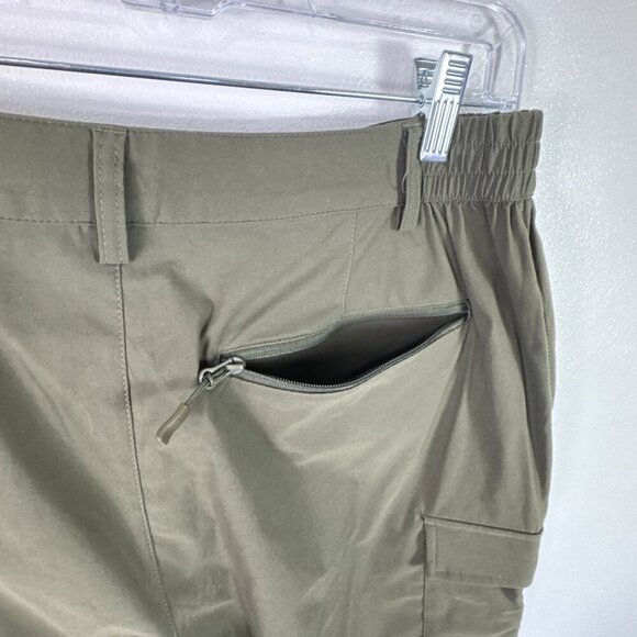 MagcoMsen Men's M Outdoor Cargo Shorts Olive New Inseam 8.25" - Picture 8 of 13